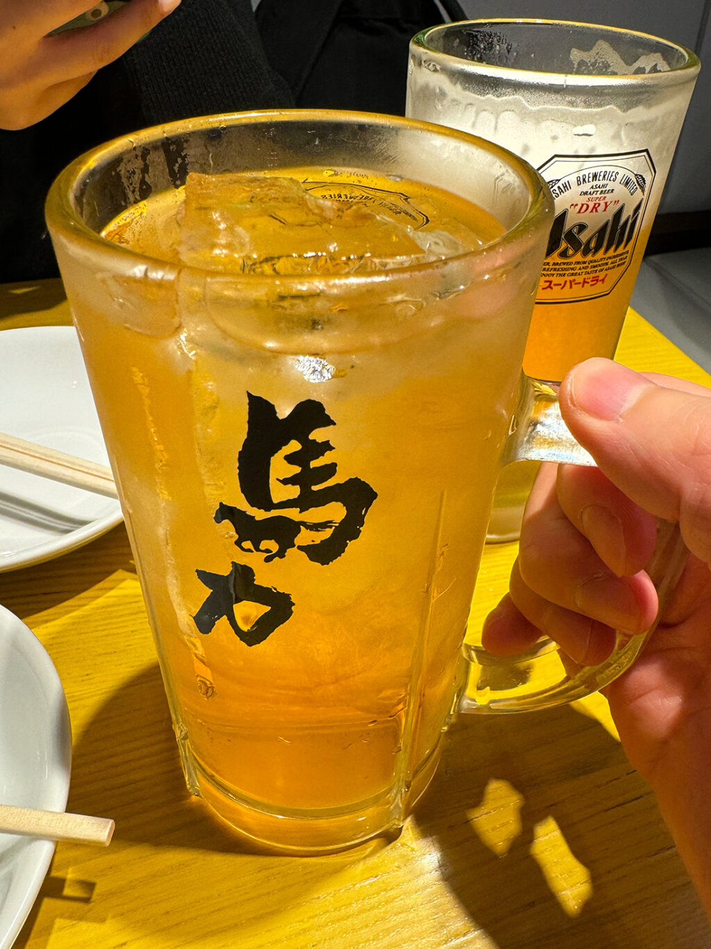 키치조지 바리끼에서 맥주와 하이볼