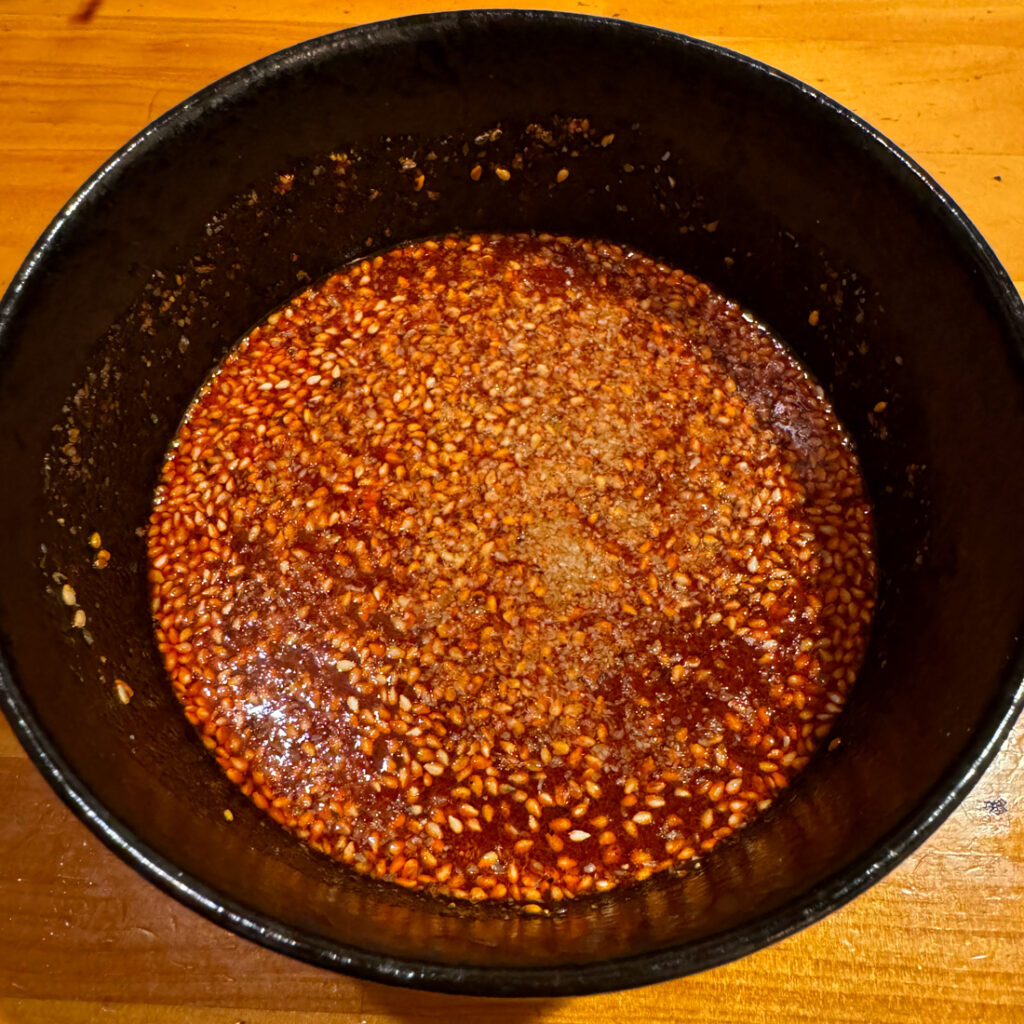 이케부쿠로 마루토치비 히로시마 츠케멘 소스