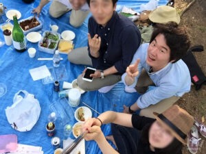 일본인 친구 사귀기 도쿄 요요기공원에서