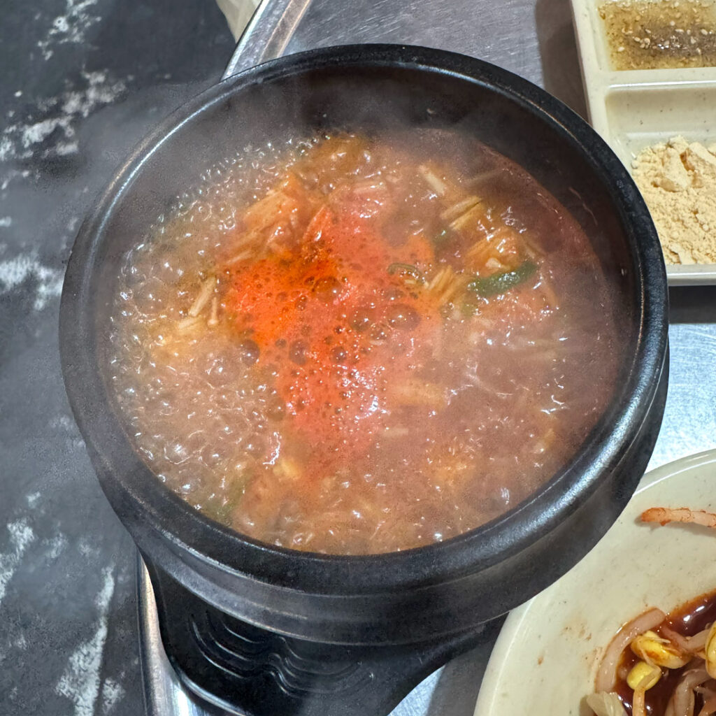 둥둥막창구이 된장찌개