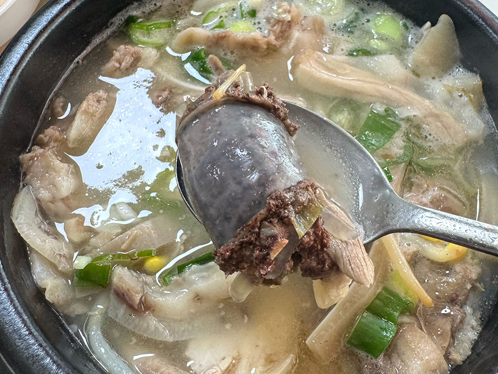 다정순대국 피순대