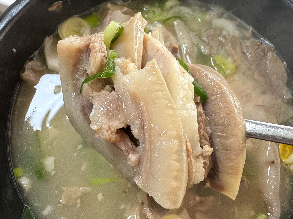 다정순대국 내장고기