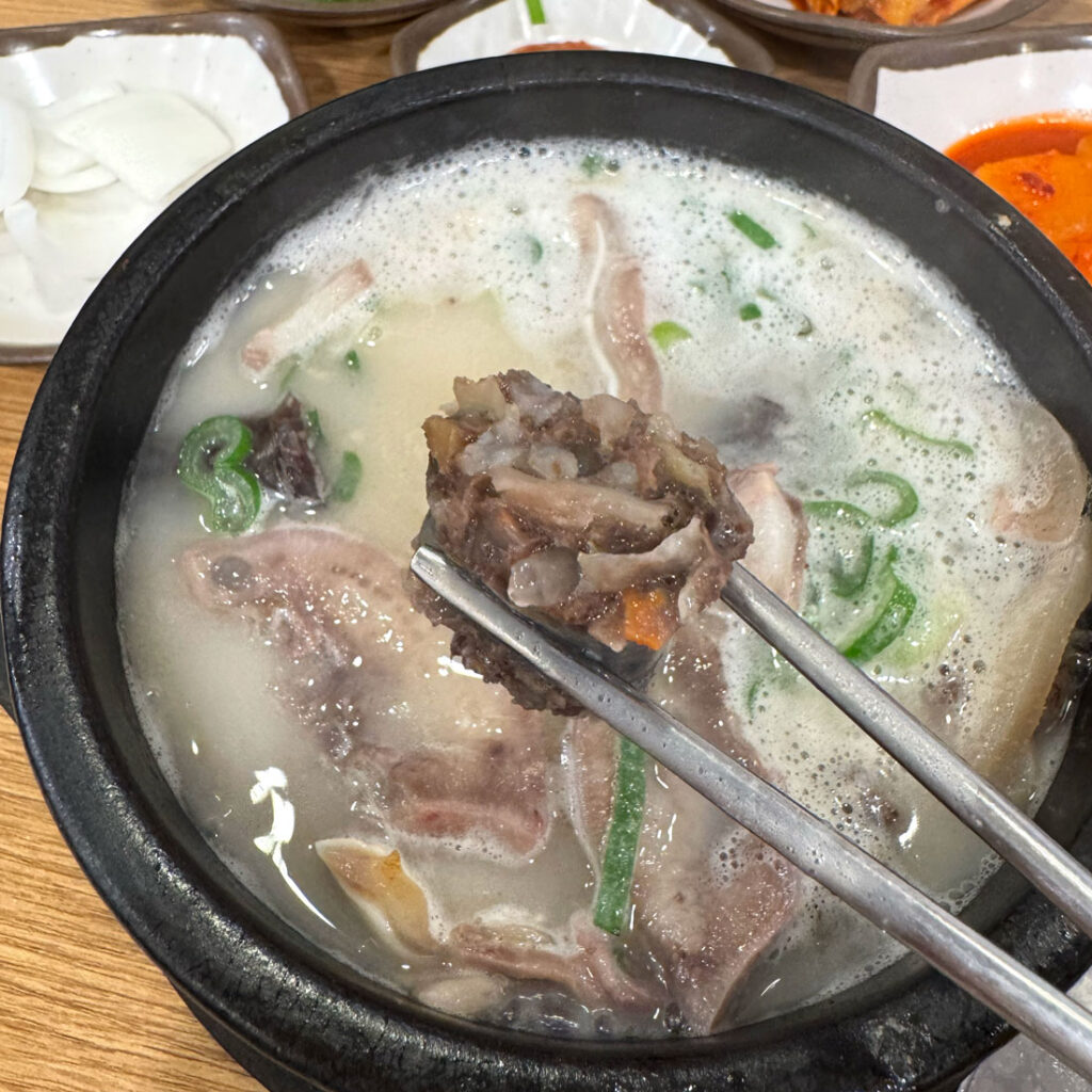 문산순대국 순대