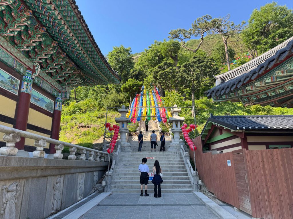 보문사 419계단 초입