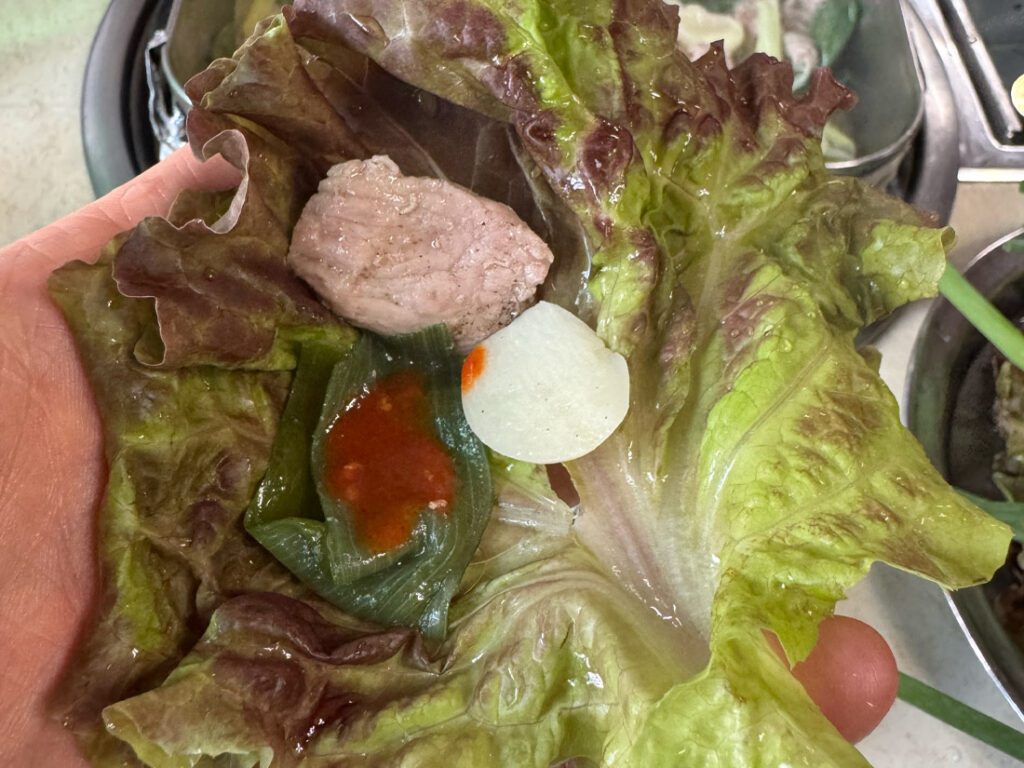 은평구 연신내 목노집 돼지보쌈 상추쌈