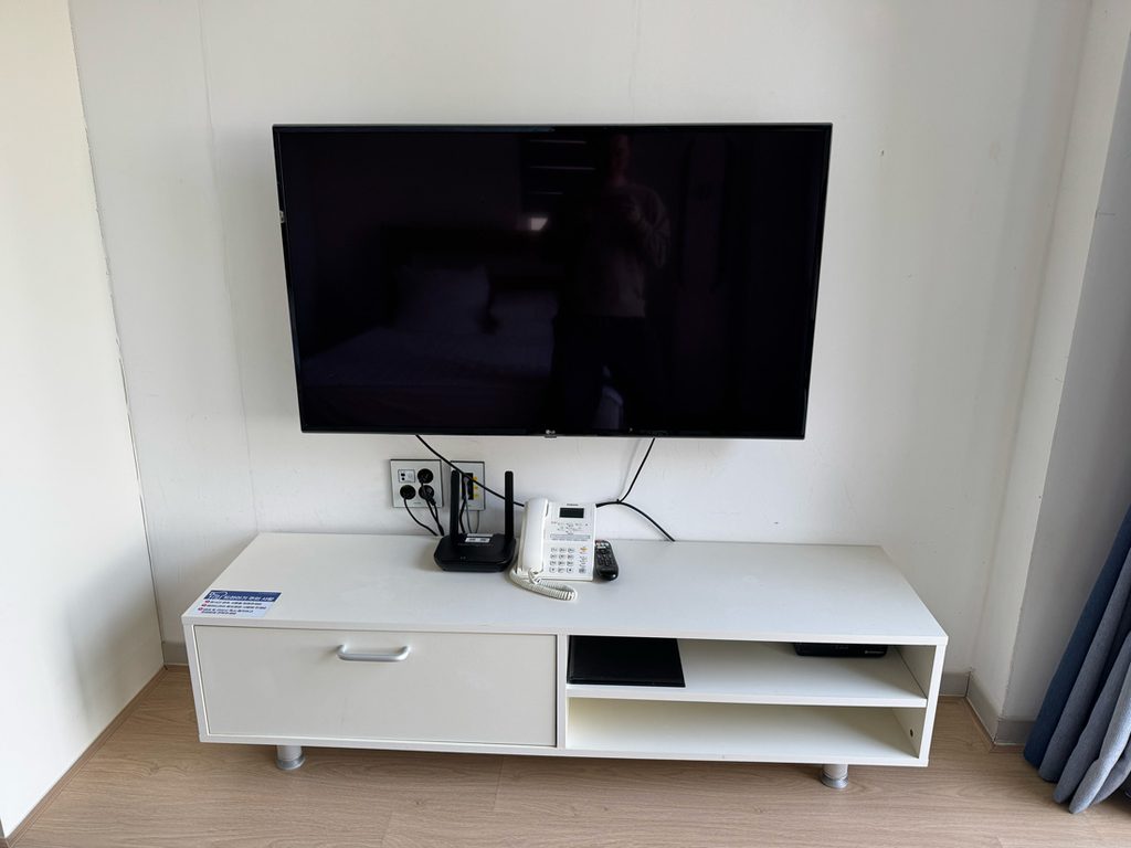 망상오토캠핑리조트 숙소 TV